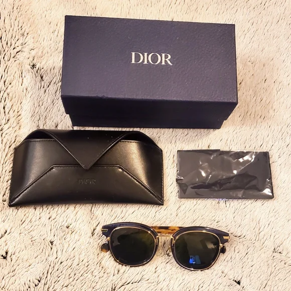 Dior Accessories Dior Women Origins 2 Navy Blue Sunglasses Brand New Poshmark